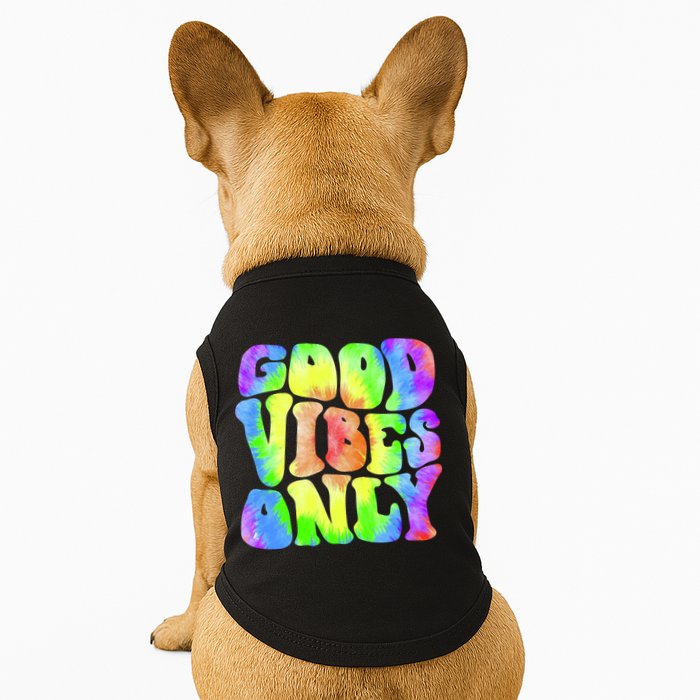 Good Vibes Only Trippy Colorful Vibing Doggie Tank