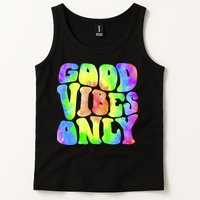 Good Vibes Only Trippy Colorful Vibing Tank Top