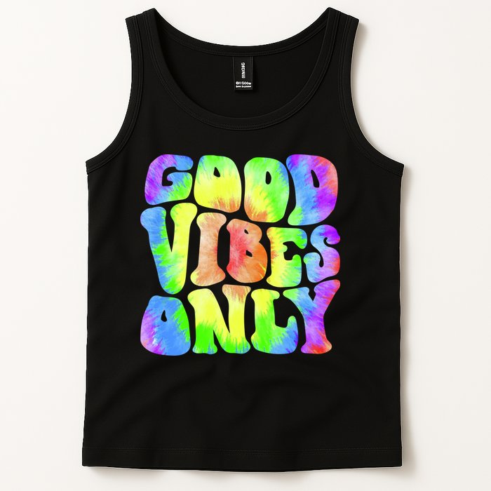 Good Vibes Only Trippy Colorful Vibing Tank Top