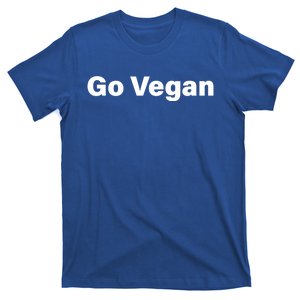 Go Vegan (On Front) Live Life On The Veg Gift T-Shirt