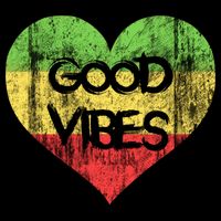Good Vibes One Love One Heart Rastafari Gift Drawstring Bag