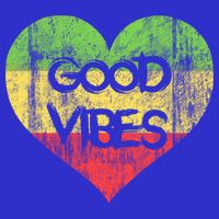 Good Vibes One Love One Heart Rastafari Gift 16 in Basic Backpack