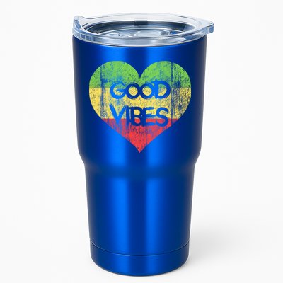 Good Vibes One Love One Heart Rastafari Gift Tumbler
