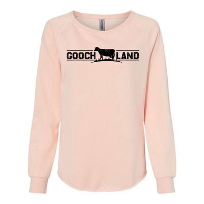 Goochland Virginia Pocket Design Funny Goochland Cow Cool Womens California Wash Sweatshirt