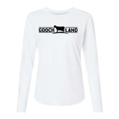 Goochland Virginia Pocket Design Funny Goochland Cow Cool Womens Cotton Relaxed Long Sleeve T-Shirt