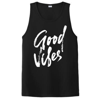 Good Vibes Positive Quote PosiCharge Competitor Tank