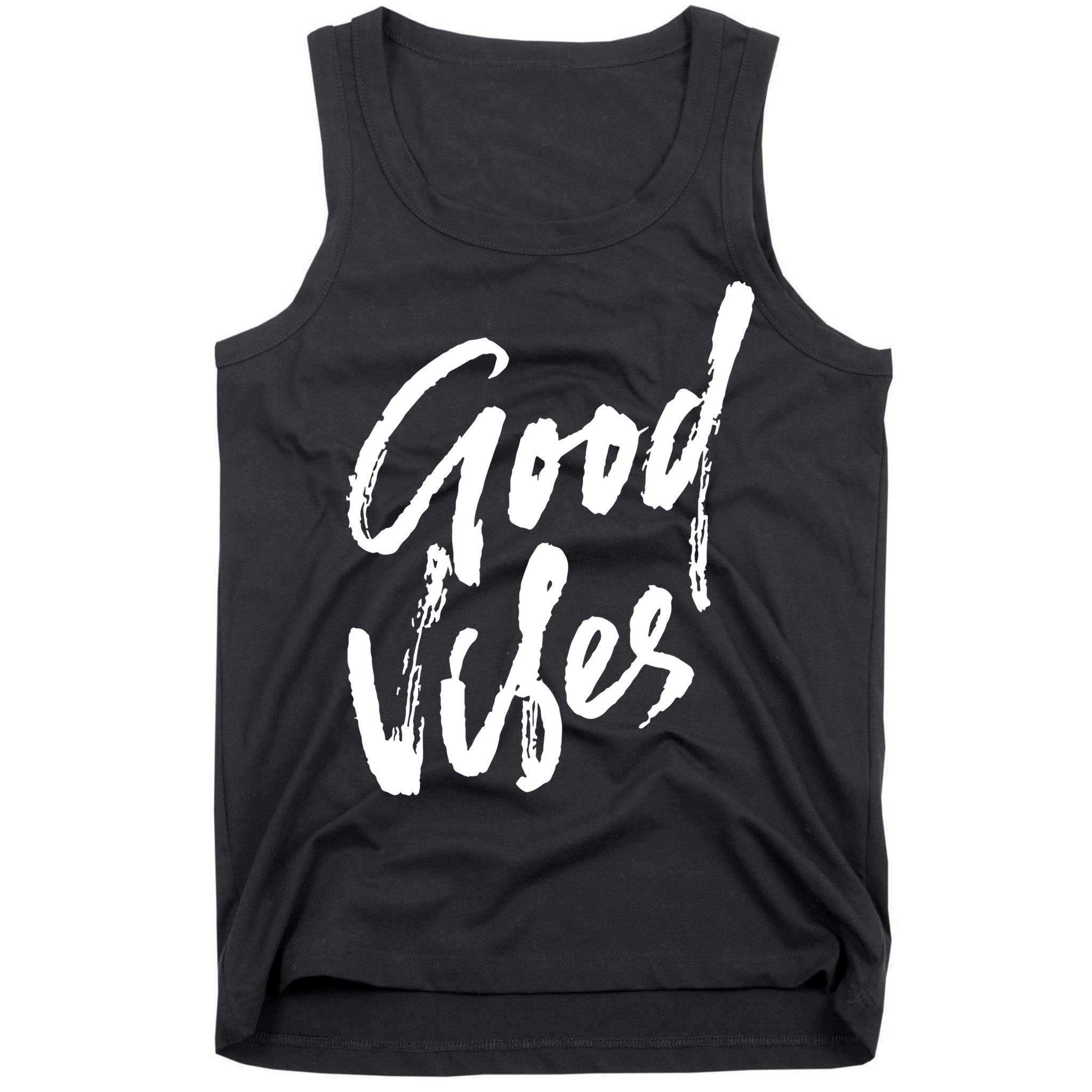 Good Vibes Positive Quote Tank Top
