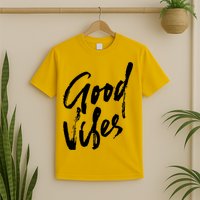 Good Vibes Positive Quote T-Shirt