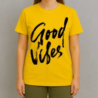 Good Vibes Positive Quote T-Shirt