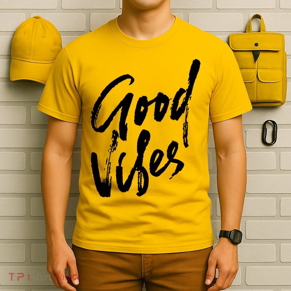 Good Vibes Positive Quote T-Shirt