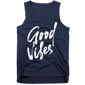 Good Vibes Positive Quote Tank Top