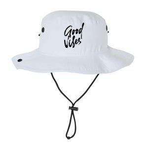 Good Vibes Positive Quote Legacy Cool Fit Booney Bucket Hat