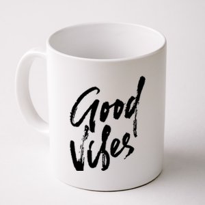 Good Vibes Positive Quote Coffee Mug