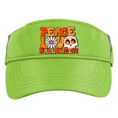 Groovy Vintage Peace Love Halloween Costume Gift Adult Drive Performance Visor