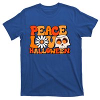 Groovy Vintage Peace Love Halloween Costume Gift T-Shirt