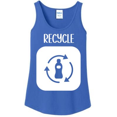 Green Vegan Plastic Free Save Earth Funny Gift Ladies Essential Tank