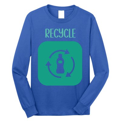 Green Vegan Plastic Free Save Earth Gift Long Sleeve Shirt