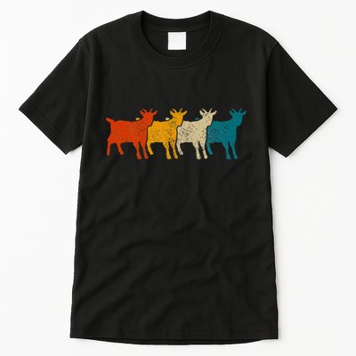Goat Vintage Retro Farm Animal Goats Tall T-Shirt