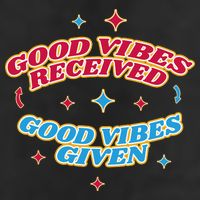 Good Vibes Received Good Vibes Given Retro Cool Comfort Performance Bucket Hat