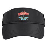 Good Vibes Received Good Vibes Given Retro Adult Drive Performance Visor