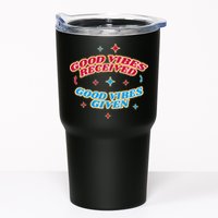 Good Vibes Received Good Vibes Given Retro Tumbler