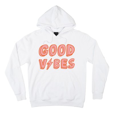 Good Vibes Retro Lightning Hoodie