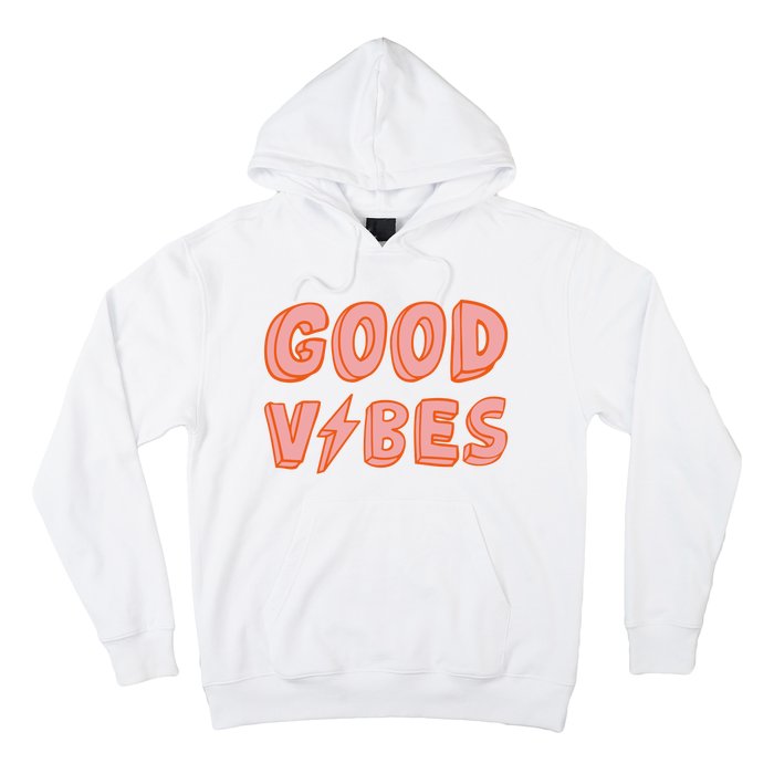 Good Vibes Retro Lightning Hoodie