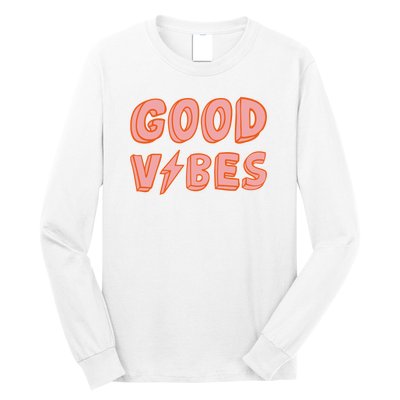 Good Vibes Retro Lightning Long Sleeve Shirt