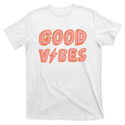 Good Vibes Retro Lightning T-Shirt