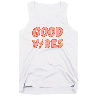 Good Vibes Retro Lightning Tank Top