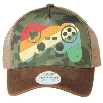 Gamer Vintage Retro Video Game Controller Gaming Legacy Tie Dye Trucker Hat