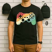 Gamer Vintage Retro Video Game Controller Gaming T-Shirt