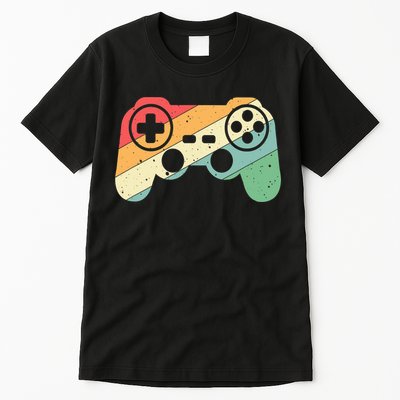 Gamer Vintage Retro Video Game Controller Gaming Tall T-Shirt