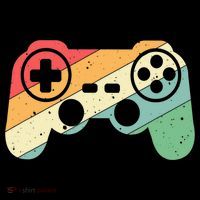 Gamer Vintage Retro Video Game Controller Gaming Tall T-Shirt