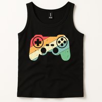 Gamer Vintage Retro Video Game Controller Gaming Tank Top