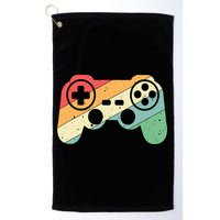 Gamer Vintage Retro Video Game Controller Gaming Golf Towel