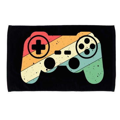 Gamer Vintage Retro Video Game Controller Gaming Microfiber Hand Towel