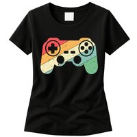 Gamer Vintage Retro Video Game Controller Gaming Womens T-Shirt