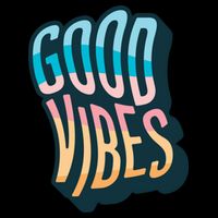Good Vibes Retro Positive Quote 16 in Basic Backpack