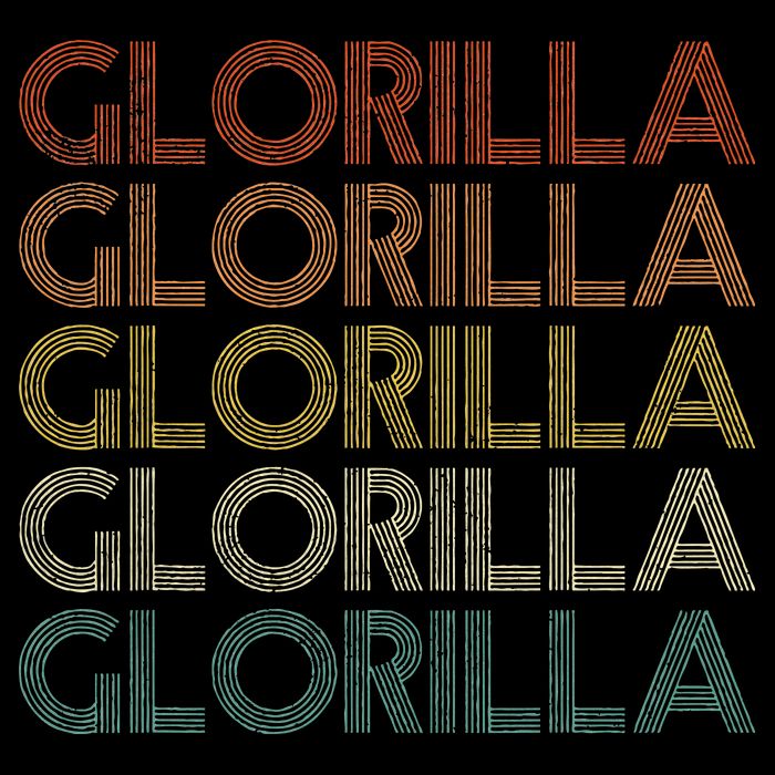 Glorilla Vintage Retro Button