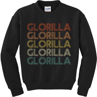 Glorilla Vintage Retro Kids Sweatshirt