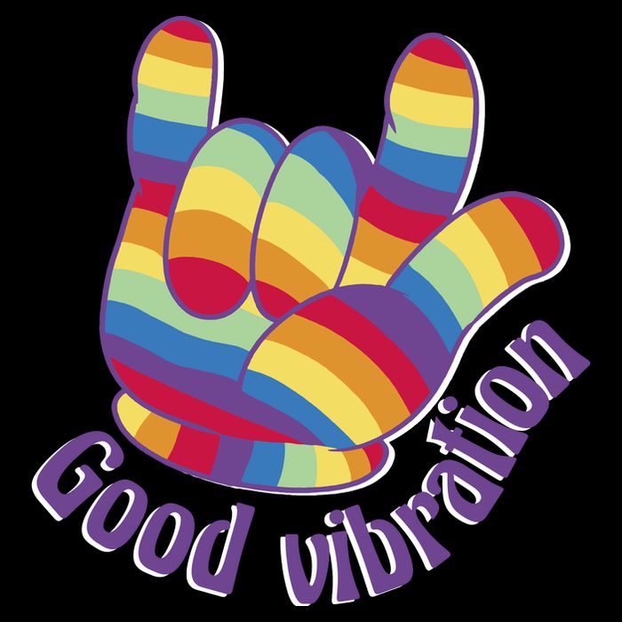 Good Vibration Rainbow 16 in Basic Backpack