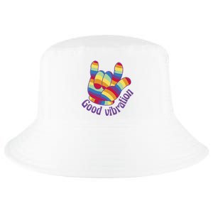 Good Vibration Rainbow Cool Comfort Performance Bucket Hat