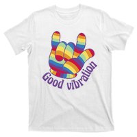 Good Vibration Rainbow T-Shirt