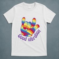 Good Vibration Rainbow T-Shirt