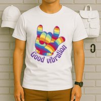 Good Vibration Rainbow T-Shirt
