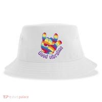 Good Vibration Rainbow Sustainable Bucket Hat
