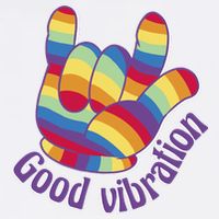 Good Vibration Rainbow Mesh Reversible Basketball Jersey Tank