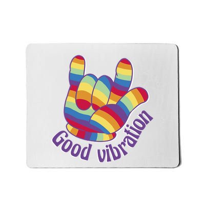 Good Vibration Rainbow Mousepad