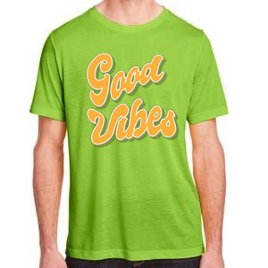 Good Vibes Retro Fun Adult ChromaSoft Performance T-Shirt